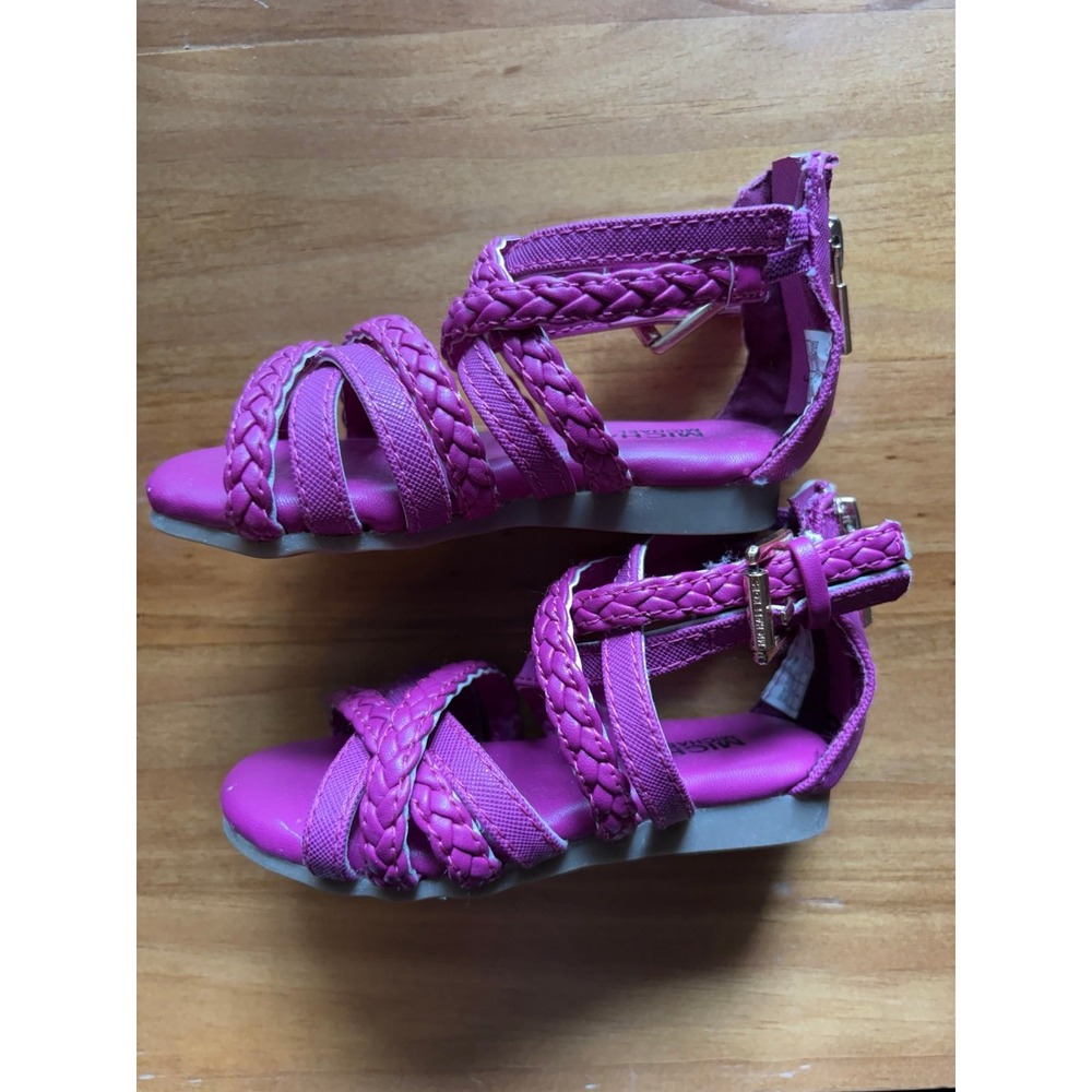 Michael Kors girls size 6 purple sandals